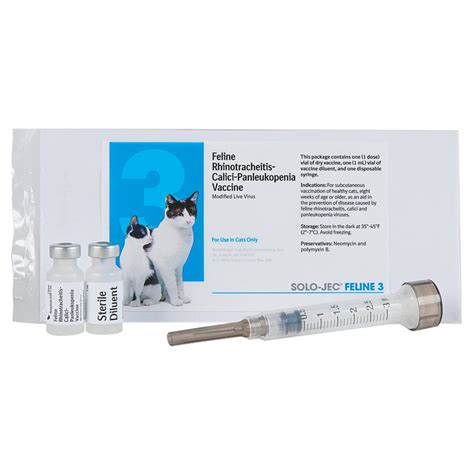 solo jec feline vaccine.